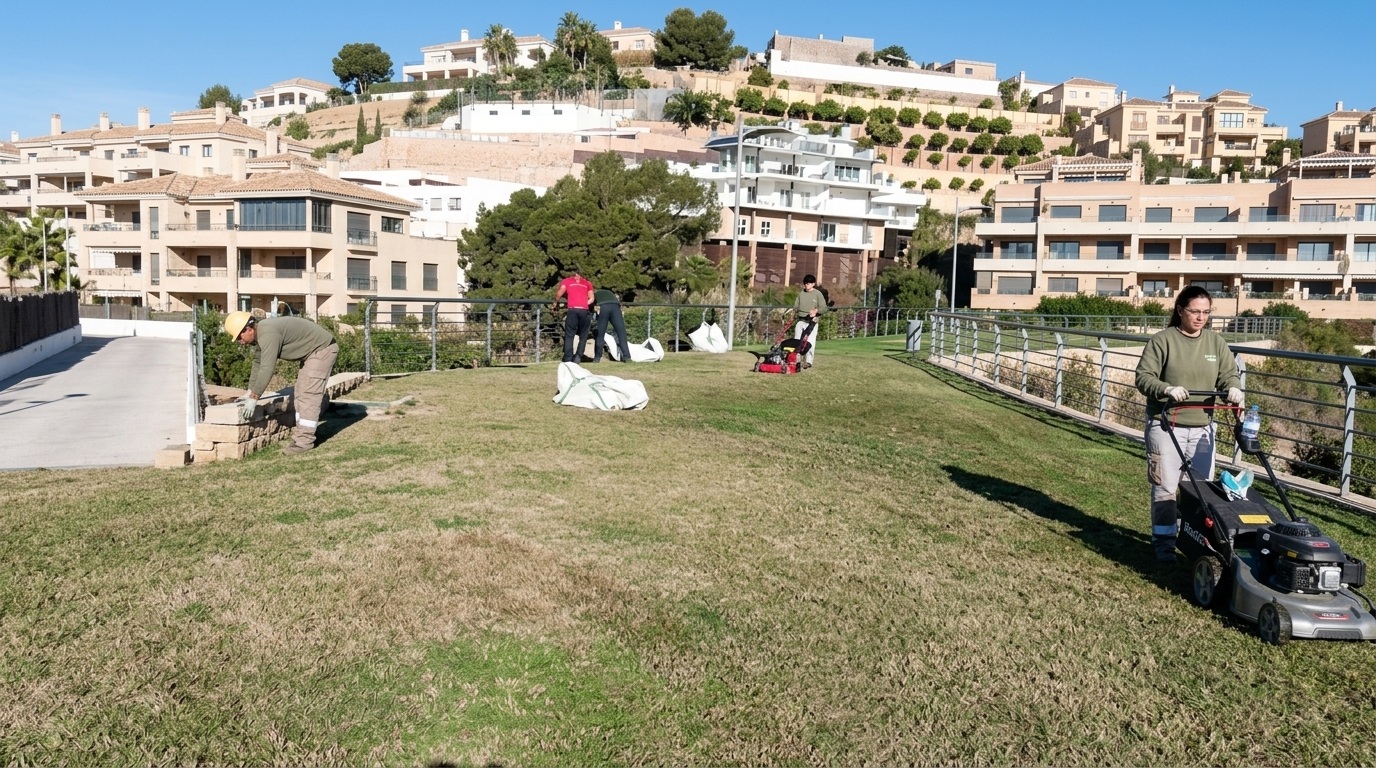 Presupuesto para poda de setos, árboles y palmeras en Altea